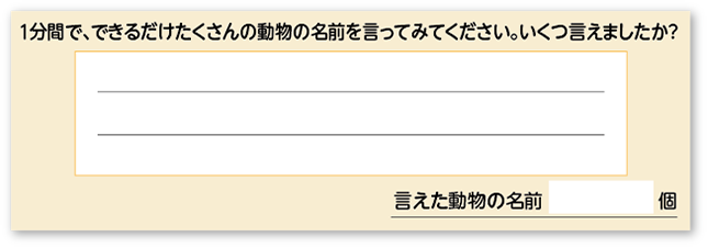 アニマルネーニングテスト