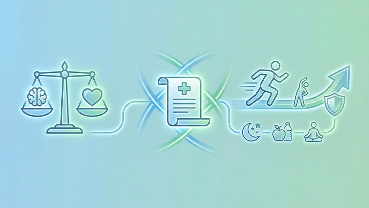 有酸素運動とストレスホルモンのバランス